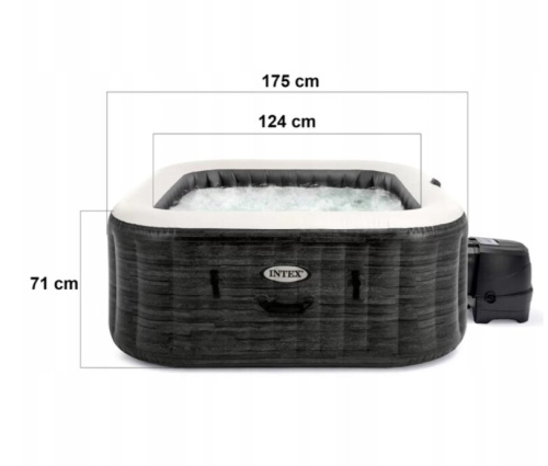 Бассейн-джакузи Intex Greystone Deluxe 175x71 (28450)