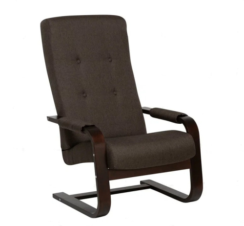 Кресло Leset Рей орех текстура Savana Plus Toffee 