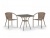 Комплект мебели T282BNT Y137C-W56 Light Brown 2Pcs