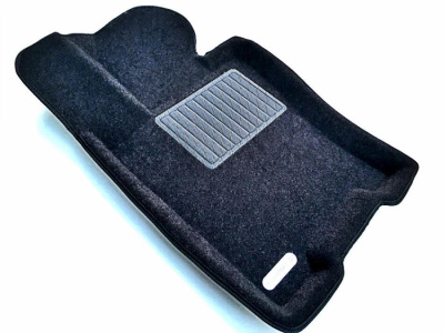 Коврики салона текстильные 3D KIA Mohave Businesss (черные)