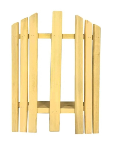 Полка угловая 2-х уровневая МП-55 липа