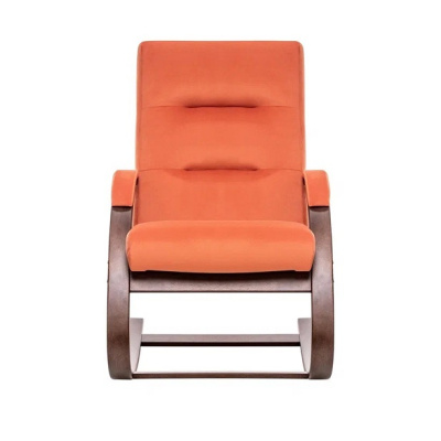 Кресло-качалка Leset Милано орех текстура Velur V39