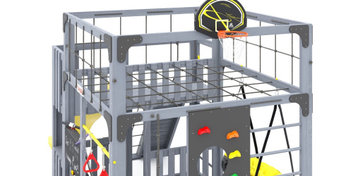 Детская площадка для дачи Савушка КУБ-3 Серый