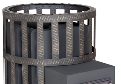 Печь для бани Викинг 24 ДТ-3 стекло сетчатый кожух