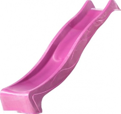 Скат для горки KBT Tsuri HDPE с подключением к воде сиреневый