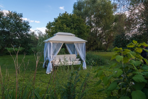 Беседка-качели Пальмира A31BL.T025 бежевый Удачная мебель