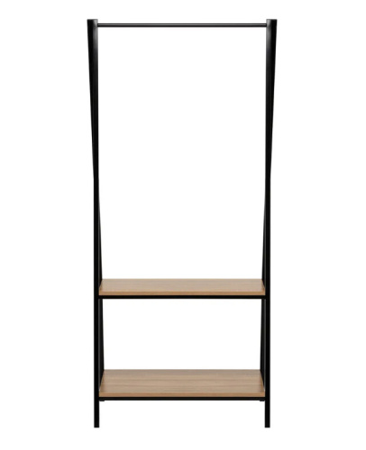 Вешалка напольная трапеция Leset Вудми 2 полки 