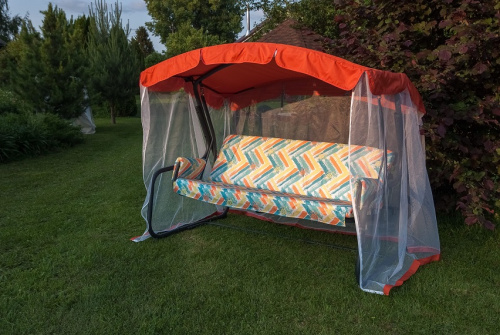 Качели садовые Тропикана A45А.320 антрацит Удачная мебель