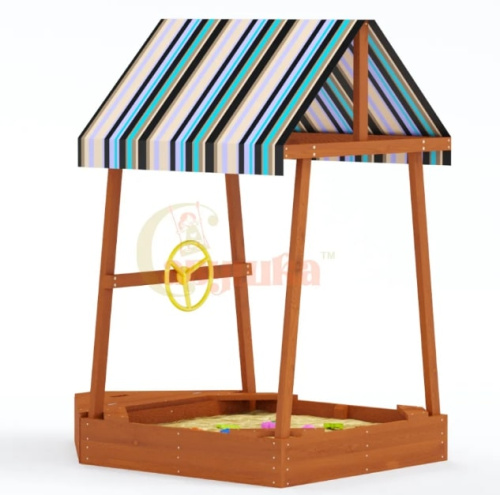 Игровой комплекс для дачи Песочный дворик Савушка-5