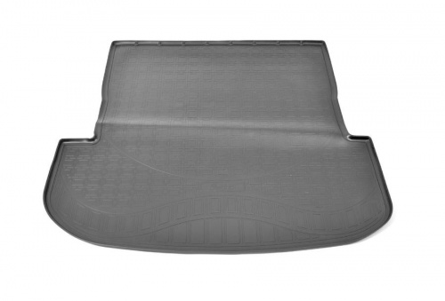 Коврик багажника Hyundai Palisade (2020) (7 мест, сложенный 3 ряд) серый
