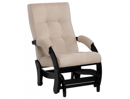 Кресло-маятник Leset Хилл венге Velur V18