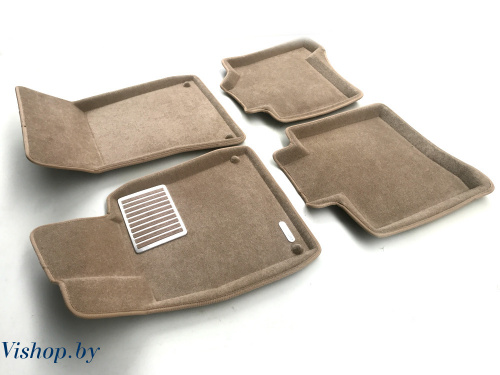 Коврики в салон MERCEDES W222 S-Class Original Lux бежевые