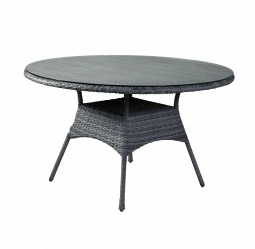 Стол круглый разборный 722 D130 серый