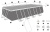 Бассейн каркасный Bestway 56465 Steel Pro MAX 549х274х122 см