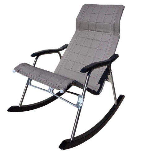 Складное кресло-качалка Платон серый