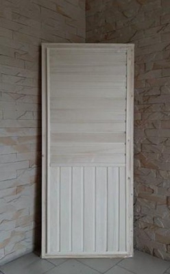 Дверь для сауны глухие Осина 700*1900