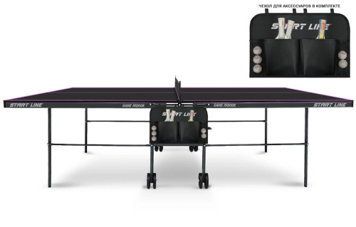 Теннисный стол Game с сеткой Black