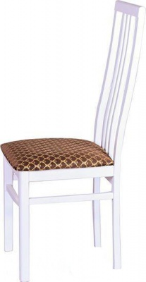 Стул МДК-82 Эмаль белая Нота браун 