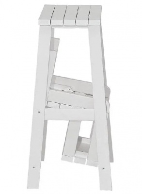 Табурет-стремянка снег 