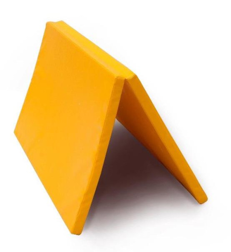 Мат №16 135 x 123 x 4 складной Perfetto Sport желтый