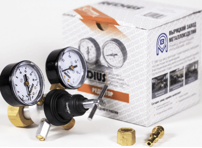 Редуктор углекислотный УР-6-6 (ООО Редиус 168) 01401