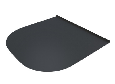 Лист предтопочный BLACK 980х980х0,5мм (R641)