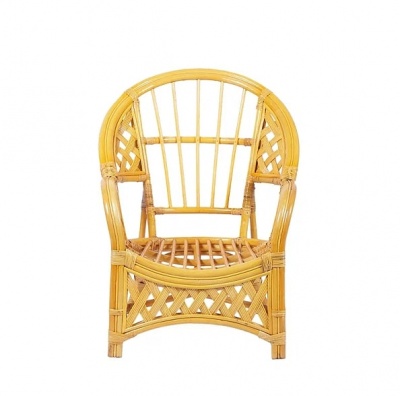 IND Кресло Черчилль мед темные подушки 