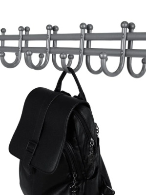 Вешалка напольная М 12М металлик 