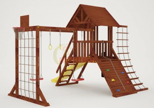 Детская спортивная площадка для дачи Савушка ХИТ 7