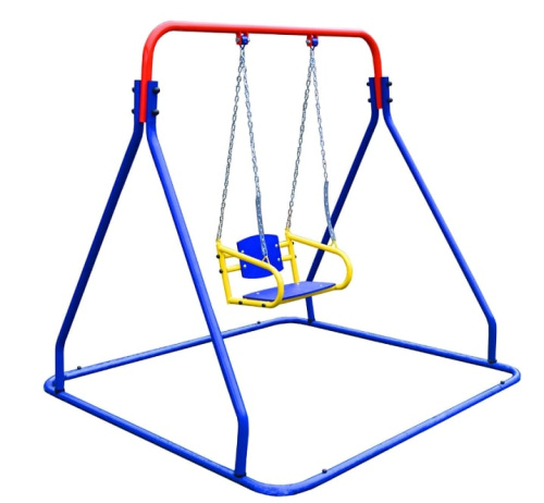 Качели дачные Пионер-Малыш цепные со спинкой