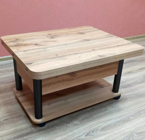 Стол-трансформер Джокер дуб вотан черный 