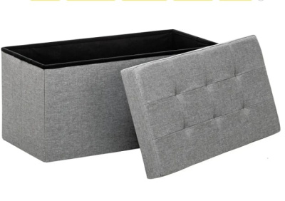 Пуф Leset Леда складной серый 