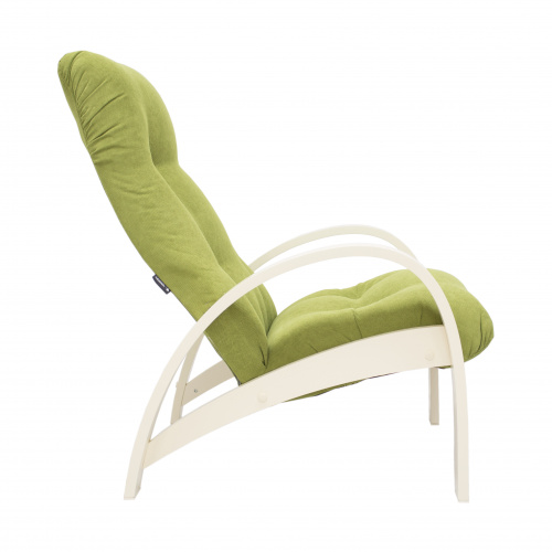 Кресло для отдыха Модель S7 Verona Apple Green сливочный 