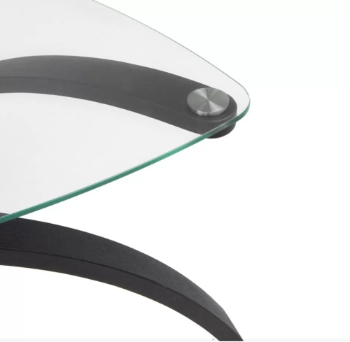 Стол журнальный Гурон 3 черный матовый 