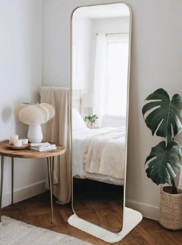 Зеркало напольное Стелла 4 дуб крафт белый 