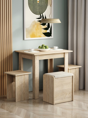 Банкетка Жасмин СН-122.12 дуб экспрессив песочный 