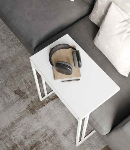 Стол приставной Leset Стилвуд 1 белый 