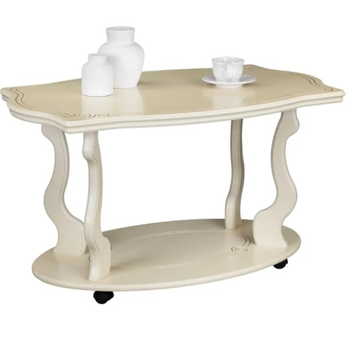 Стол журнальный Берже 3 слоновая-кость 