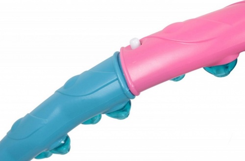 Обруч массажный с 80 силиконовыми шариками с магнитами