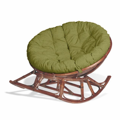 Кресло-качалка PAPASAN МР 23/01D подушка фисташка 