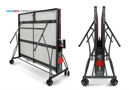 Теннисный стол GRAND EXPERT 6 Всепогодный Black