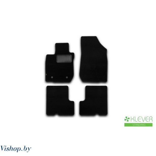 Коврики салона Klever RENAULT Logan Standard Черные