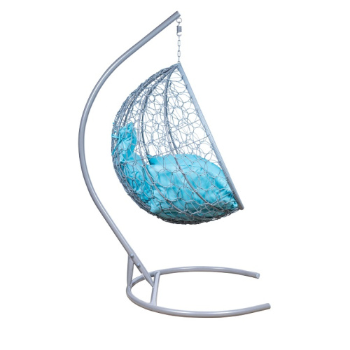 Подвесное кресло Leset Луна серый 