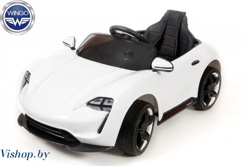 Детский электромобиль WINGO NISSAN GTR LUX (Лицензионная модель) Белый
