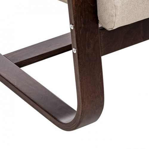 Кресло Leset ОСКАР орех текстура Малмо 05 