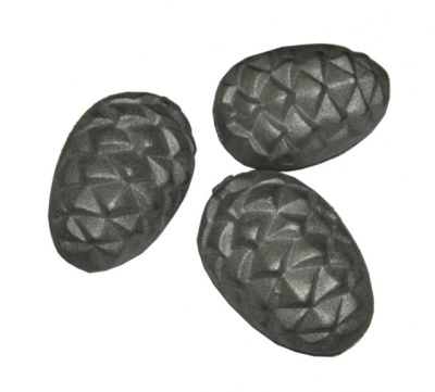 Камень чугунный для бани Кедровая шишка КЧО-1 (5шт/уп) 