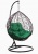 Кресло подвесное BiGarden Tropica Black зеленая подушка 
