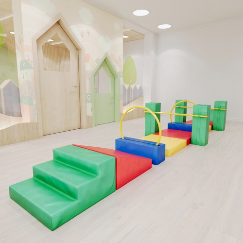 Спортивный модуль Крокодил ДМФ-МК-17.89.23 Pastel