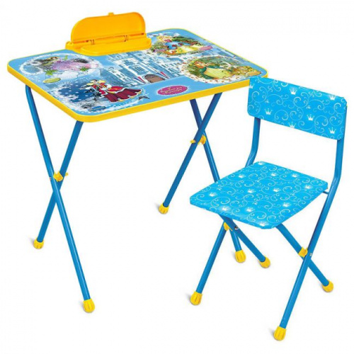 Комплект складной КП2 (стол+мягкий моющийся стул) 
