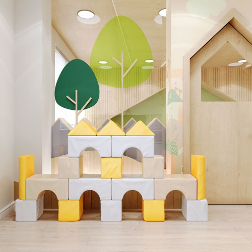 Мягкий конструктор Колизей Romana ДМФ-МК-13.90.23 Pastel